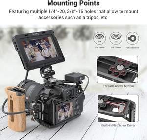 Jaula de cámara SMALLRIG solo para Sony Alpha 7S III / A7S III / <span class=keywords><strong>A7SIII</strong></span> / A7S3 - 2999 - Product Image 6