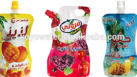 Machine automatique pneumatique de remplissage, scellage et bouchage pour sachets à bec verseur et sacs à jus, avec engrenages et roulements
