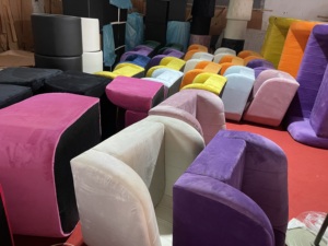 Ensemble de canapés en tissu Housse de canapé moderne pour meubles de salon - Product Image 6