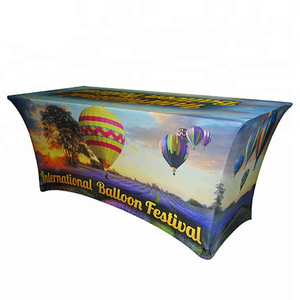 Hochwertige Tischdecke Stand Polyester Tischdecke Stoff 6ft Fitted Advertising Tischdecke Moderne Messe Tischdecke - Product Image 6