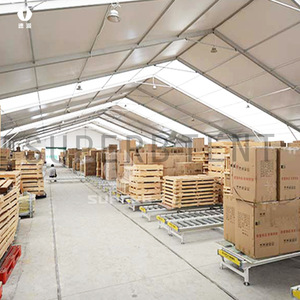 SUPERBTENT Winter Thermal Insulated PVC <b>Tent</b> Rectangular Metal Frame Exhibition Storage Sports Event <b>Large</b> Size - Product Image 4
