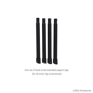 Pieds de support extensibles en acier inoxydable et en acier au carbone LULING d'origine pour poêles à bois d'extérieur - Product Image 5