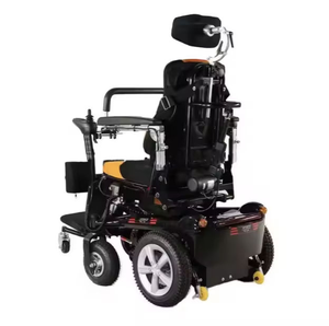 Silla de Ruedas Eléctrica Multifuncional con Respaldo Alto y Motor Potente, con Función de Subir y Bajar el Asiento - Product Image 4