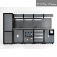 Gabinete de Herramientas con Banco de Trabajo Extraíble, Sistema de Almacenamiento Modular con Cajones Personalizado OEM para Taller o Garaje Industrial
