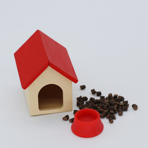 Accesorios <span class=keywords><strong>de</strong></span> modelo <span class=keywords><strong>de</strong></span> escena <span class=keywords><strong>de</strong></span> comida en miniatura para casa <span class=keywords><strong>de</strong></span> muñecas, set <span class=keywords><strong>de</strong></span> caseta <span class=keywords><strong>de</strong></span> perro y tazón <span class=keywords><strong>de</strong></span> comida <span class=keywords><strong>de</strong></span> madera en miniatura - Product Image 5