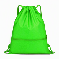 Sac à dos de sport en polyester imperméable avec cordon de serrage, tendance, pour le Nouvel An 2025, idéal pour les cadeaux