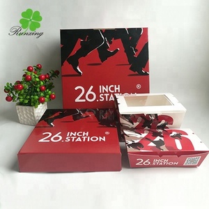 กล่องพิซซ่า12นิ้วลูกฟูกพร้อมโลโก้กล่องพิซซ่า - Product Image 3