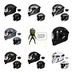 Nouveau <span class=keywords><strong>casque</strong></span> ouvert en ABS de remplacement, homologué DOT, avec boucle à dégagement rapide pour un port et un retrait faciles - Product Image 6