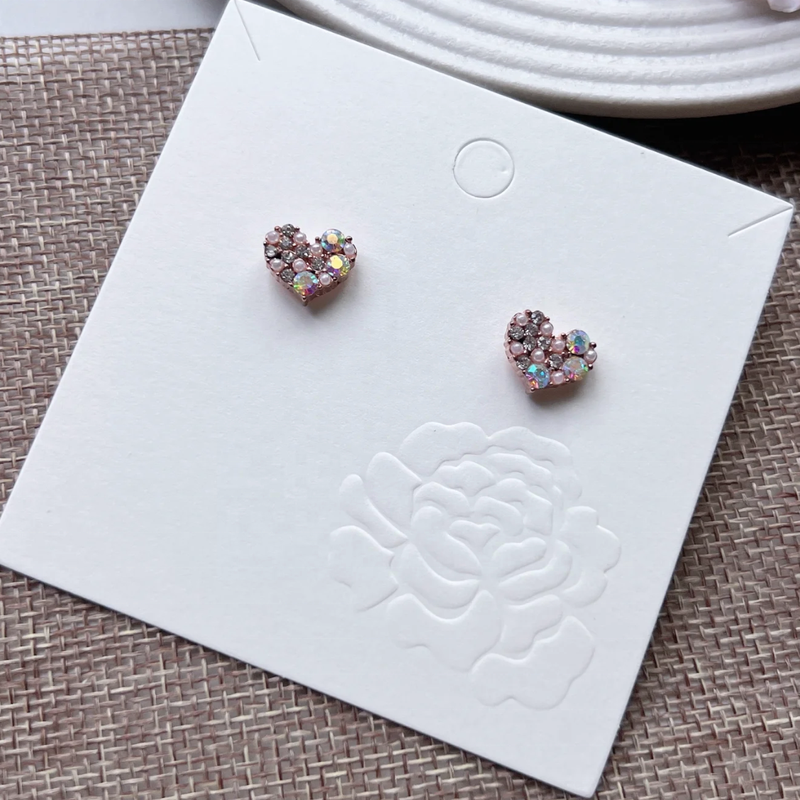 Custom Paper Jewelry Necklace Earring Storage