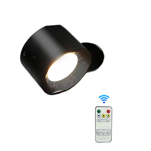 <strong>USB</strong> Rechargeable Indoor Wireless <strong>LED</strong> Wall <strong>Lamp</strong> Cordless Battery Powered with Remote Control for Home or Office Application - Product Image 6