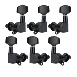 Cabezales de máquina de guitarra estilo Lp 3 + 3 cromado de calidad de proveedor de China clavijas de afinación para tienda de piezas de guitarra en línea DIY - Product Image 3