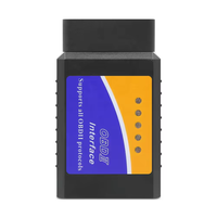 D1401 Scanner automobile universel OBDII Elm327 2.1 pour voitures et camions indiens, outil de diagnostic de voiture Bluetooth V2.1