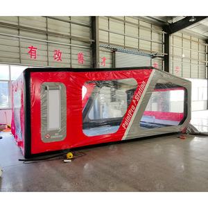 <span class=keywords><strong>Station</strong></span> <span class=keywords><strong>de</strong></span> <span class=keywords><strong>peinture</strong></span> <span class=keywords><strong>gonflable</strong></span>, enclos <span class=keywords><strong>de</strong></span> protection en PVC pour les travaux <span class=keywords><strong>de</strong></span> <span class=keywords><strong>peinture</strong></span> au pistolet en intérieur et en extérieur - Product Image 1