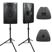 Sistema de Altavoces PA Profesional de 4000 W con Subwoofer de 15 Pulgadas, DSP, Línea de Arreglo de 2 Vías, Caja de Sonido, Conjuntos de Karaoke Inalámbricos, Bocina TWS