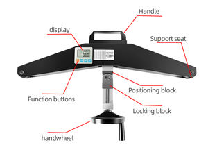 Kabelspanningsmeter 6-20Mm Elektronisch Digitaal Display Handheld Draadkabel Spanningsmeter Lift Touw Spanning Tester - Product Image 4