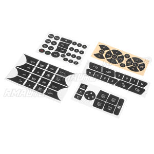 Autocollants de réparation pour boutons de voiture, volant, climatisation, verrouillage de porte, vitres, neufs pour Mercedes-Benz 2007-2014 - Product Image 4