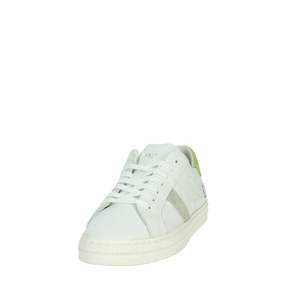 D.A.T.E. Zapatillas Deportivas para Niña, Blancas y Verdes, de Piel, de Caña Baja, Informales - Product Image 6