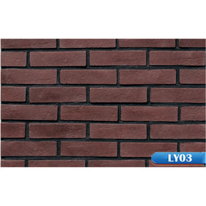 Elcorona LY03 Best Faux Brick Exterior Dünne Ziegel Furnier Rote Steine für den Großhandel - Product Image 1