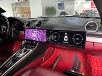 Lecteur DVD de voiture à double écran tactile de 12,3 pouces, autoradio Android, navigation GPS, CarPlay pour Porsche 718 Boxster 2016-2023