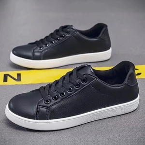 Zapatillas Casuales para Hombre, Sin Cordones, Transpirables, Blancas, Modernas, Versátiles, para Primavera e Invierno - Product Image 2