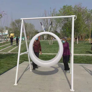 Chaise suspendue lumineuse à LED à 16 couleurs changeantes, balançoires <span class=keywords><strong>de</strong></span> jardin, meubles <span class=keywords><strong>de</strong></span> patio, lampe décorative extérieure en forme <span class=keywords><strong>de</strong></span> <span class=keywords><strong>demi</strong></span>-<span class=keywords><strong>lune</strong></span> pour bar - Product Image 2