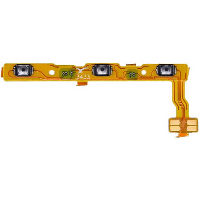 Mobile Phone Power Volume Button Flex Cable for Xiaomi Redmi Note 13 Pro Plus Replacement