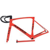 HongFu prix usine lumière Aero vélo de route cadre carbone vélo de course cadre Di2 vélo