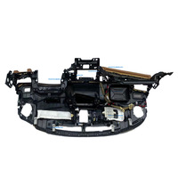 Durable en uso, esquema de Color marrón claro oscuro, tableros de cuero ABS seguros y confiables para Lexus Es250 2013-2017 tablero