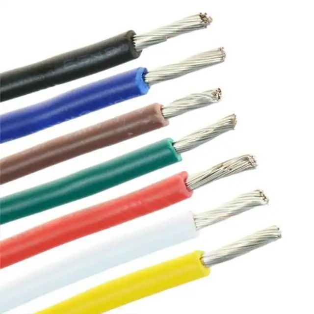 5 7 9 11 13 15 17 19 AWG Gauge High Temperature Flexible Silicone Wire red black green blue white yellow electric wire cable
