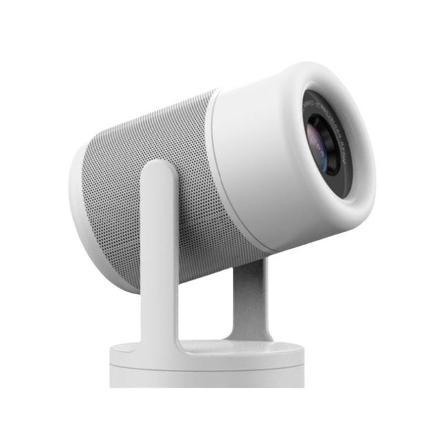 Smart Mini Industrial-Grade Electric Flip LCD Projector with PLC Core Component for Industry Equipment Use