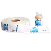 Étiquettes autocollantes imprimées recto-verso, transparentes en PVC, résistantes aux basses températures, personnalisables pour bouteilles de bière
