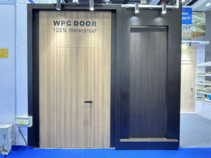 Cadre <span class=keywords><strong>de</strong></span> <span class=keywords><strong>porte</strong></span> en WPC durable, anti-déformation, <span class=keywords><strong>porte</strong></span> en WPC composite pour l'intérieur <span class=keywords><strong>de</strong></span> la maison - Product Image 2