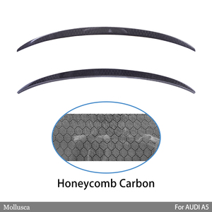 Aileron arrière style S en fibre de carbone nid d'abeille pour A5 S5 RS5 B9 Coupé 2 portes 2016-2025 - Product Image 2