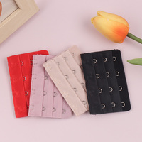 Aksesoris Pakaian Dalam Wanita, Pengait dan Pengunci Bra Persegi Panjang yang Tahan Lama, Bahan Nylon/Spandex