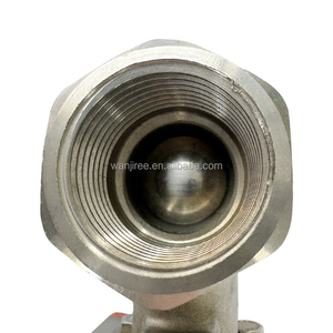 Vanne à bille pneumatique en acier inoxydable DN15-DN50-SS 304/316L, haute pression, filetage femelle, actionnée par <span class=keywords><strong>air</strong></span> comprimé - Product Image 6