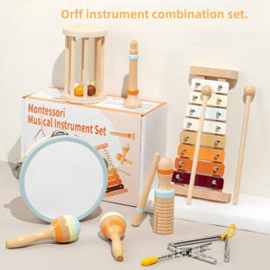 Orff cụ thiết lập Montessori lấy cảm hứng từ đầu giáo dục âm nhạc Đồ chơi cho trẻ em 0-6 năm cho việc học tập âm nhạc & chơi - Product Image 2