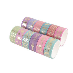 Ruban adhésif washi vintage à carreaux, ruban de masquage imprimé, papier décoratif pour journal intime, scrapbooking, fournitures scolaires, ruban adhésif en papier amovible - Product Image 6