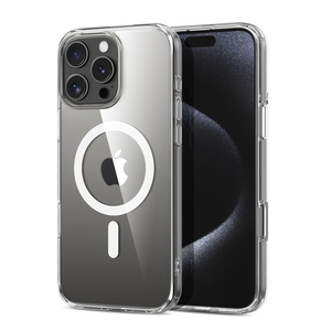 Bán buôn pha lê rõ ràng TPU + PC chống vàng sang trọng chống sốc điện thoại di động trường hợp biểu tượng tùy chỉnh từ iphone16pro điện thoại di động trường hợp - Product Image 1