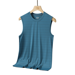 Ropa Deportiva para Hombre, Camiseta sin Mangas de Verano para Entrenamiento, Gimnasio, Fisicoculturismo, Fitness, Jogging, Fabricación Personalizada - Product Image 2