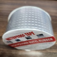 Bande de butyl en aluminium et caoutchouc, largeur personnalisée, imperméable et résistante au froid, pour la réparation des fissures de toiture