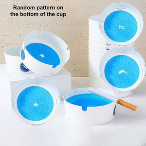 Cendrier jetable en papier enduit <span class=keywords><strong>de</strong></span> gel, design moderne, portable, sans <span class=keywords><strong>fumée</strong></span>, recyclable, pour cigares et cigarettes - Product Image 5