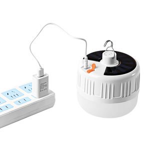 Étanche IP65 nominale de la batterie extérieure charge Camping lumière marché de nuit 50W <span class=keywords><strong>LED</strong></span> lumière de secours <span class=keywords><strong>ampoule</strong></span> solaire rechargeable - Product Image 3