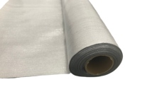 Tissus en feuille tissée métallisée imperméables, isolation en feuille d'aluminium pour usage en cuisine, design moderne, écologique, isolation thermique R4.0