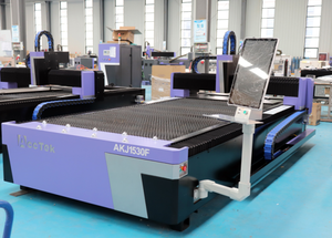 Acctek kích thước lớn 2000*6000 mét sợi máy cắt laser 4Kw 6KW 8KW 12KW Nguồn Laser - Product Image 3