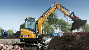 Máy xúc đào đã qua sử dụng, tình trạng tốt, Sany <span class=keywords><strong>Mini</strong></span> <span class=keywords><strong>Excavator</strong></span> SY35U, máy đào thủy lực 3 tấn, dùng cho rừng, trang trại, trong nhà - Product Image 6