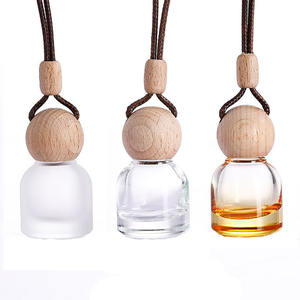 8ML Empty Air Freshener Perfume Hanging Clear Car <b>Diffuser</b> Glass Perfume <b>Bottle</b> - Product Image 1