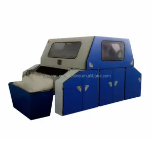 Yuanquan A186 Schapen Wol Verwerking Apparatuur Kasjmier Kaarden Machine Voor Verkoop