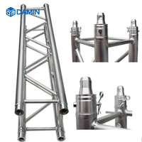 Structure en aluminium portable de 400*400 mm, couleur personnalisée, installation rapide pour événements extérieurs, 3 m