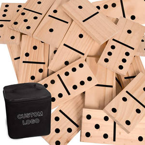 <span class=keywords><strong>Dominos</strong></span> enfants adultes pelouse <span class=keywords><strong>plage</strong></span> cour fête sports arrière-cour jumbo <span class=keywords><strong>dominos</strong></span> en bois ensemble jeux de plein air jouets - Product Image 4