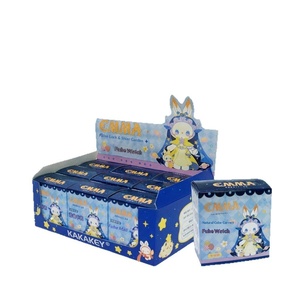 Custom Bling <b>Box</b> Lottery <b>Gift</b> Packaging <b>White</b> Cardboard Toy Display Case with Tear Strip - Product Image 3